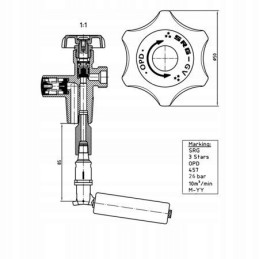 Gasbank Duo composite cylinder 11 kg LPG
