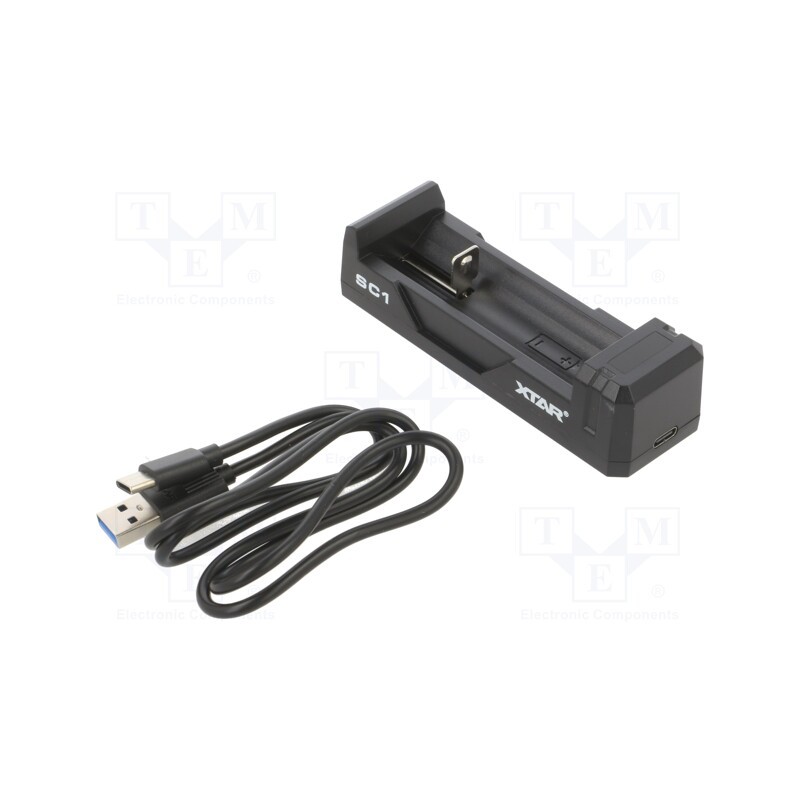 1 pcs x XTAR - SC1-C - Charger: for rechargeable batteries, Li-Ion, 2A