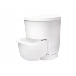 Tourist toilet without water, clesana c1 bag with adapter, new