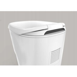 Tourist toilet without water, clesana c1 bag with adapter, new