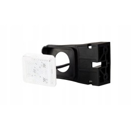 White front marker lamp with a Horpol reflector