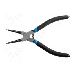 1 pcs x Hu00d6GERT TECHNIK - HT1P145 - Pliers, for circlip, internal, 19÷60mm, Pliers len: 150mm