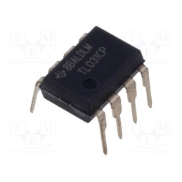 1 pcs x TEXAS INSTRUMENTS - TL031CP - IC: operational amplifier, 1.1MHz, Ch: 1, DIP8, ±5÷15VDC,10÷30VDC