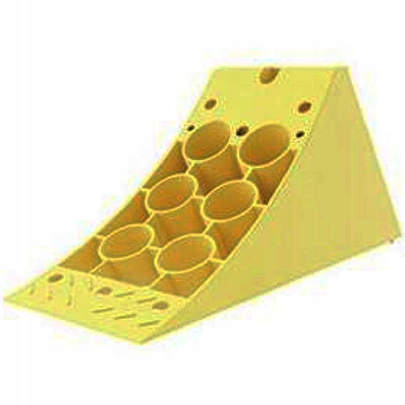 E36 wheel chock included with a handle