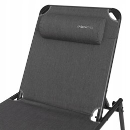 Nova Polla foldable tourist bed, gray