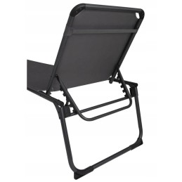 Nova Polla foldable tourist bed, gray