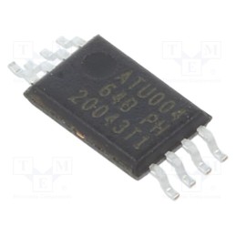 1 pcs x MICROCHIP TECHNOLOGY - AT24C64B-10TU-2.7 - IC: EEPROM memory, 64kbEEPROM, 2-wire,I2C, 8kx8bit, 2.7÷5.5V,