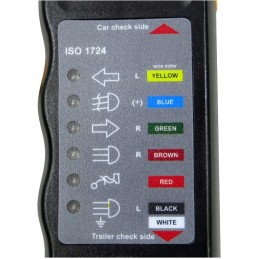 7 pin plug hook socket tester