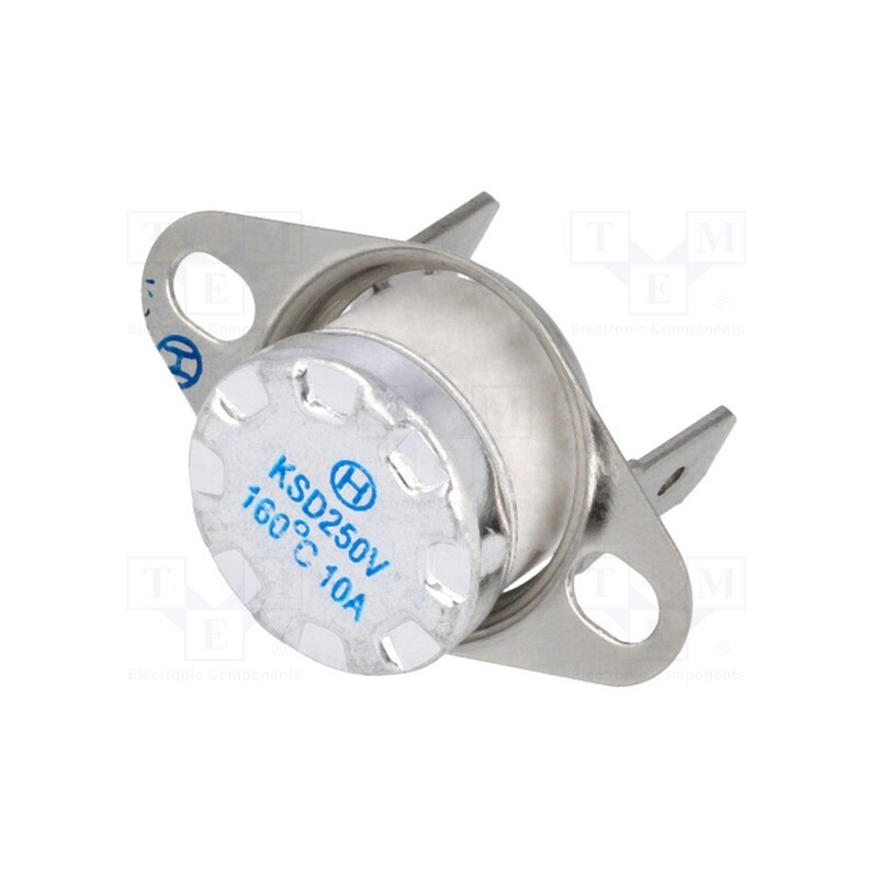 1 pcs x PROFFUSE - BT-H160V - Sensor: thermostat, NC, Topen: 160°C, Tclos: 130°C, 10A, 250VAC