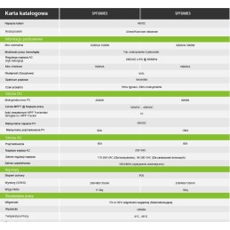 Inverter 1-phase off grid 5kw 1 MPPT gro