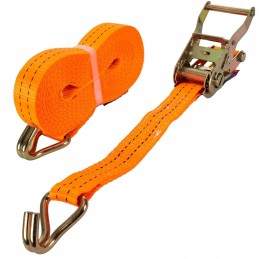 Lashing strap 10m 35mm 2t securing the trailer load