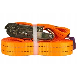 Lashing strap 10m 35mm 2t securing the trailer load