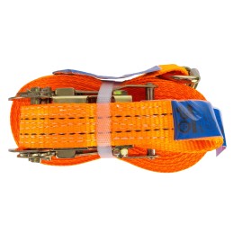 Lashing strap 10m 35mm 2t securing the trailer load