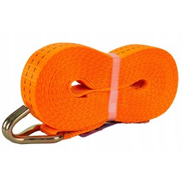 Lashing strap 10m 35mm 2t securing the trailer load