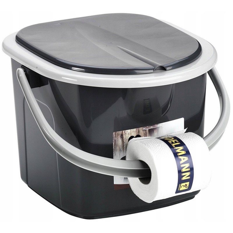 Portable tourist toilet bucket 15 5l