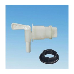 Drain valve with air vent for the tank