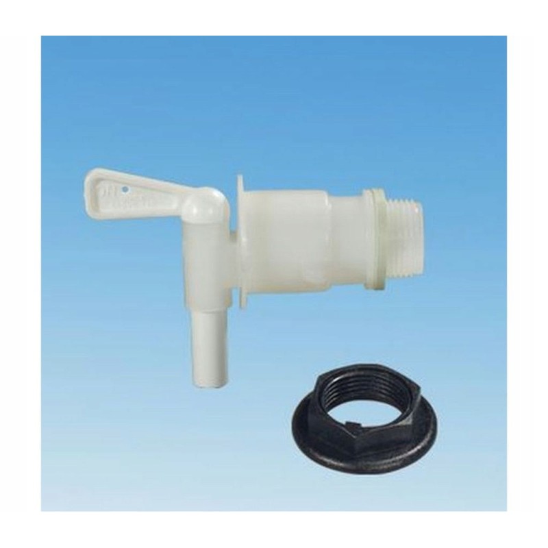 Drain valve with air vent for the tank