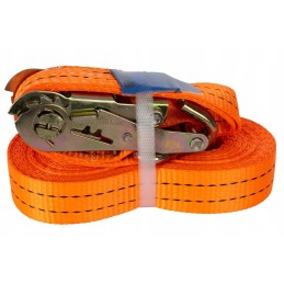 8m 35mm 2t lashing strap securing trailer load