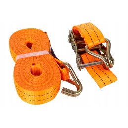 8m 35mm 2t lashing strap securing trailer load