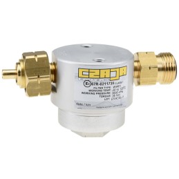 Straight gas pre-filter for WW01 cylinders