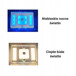 LED ceiling lamp 12v 24v dimmer touch switch for a boat camper