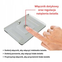 LED ceiling lamp 12v 24v dimmer touch switch for a boat camper