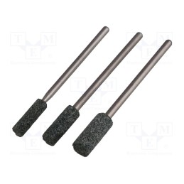 1 set x WOLFCRAFT - 2175000 - Grindingstone, 4mm,4.8mm,5mm, 3pcs.