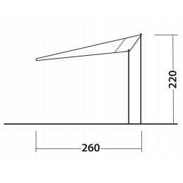 Outwell fieldcrest canopy for cars