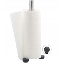 Paper towel holder with suction cups