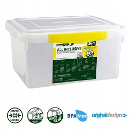 Brunner blue ocean melamine dinner set 36 pcs