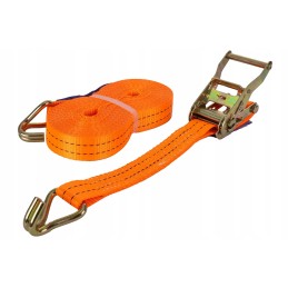 Lashing strap 12m 35mm 2t securing the trailer load
