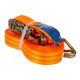 Lashing strap 12m 35mm 2t securing the trailer load