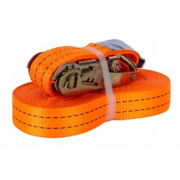 Lashing strap 12m 35mm 2t securing the trailer load