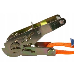 Lashing strap 12m 35mm 2t securing the trailer load