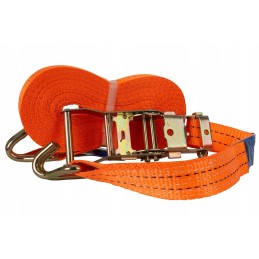 Lashing strap 12m 35mm 2t securing the trailer load