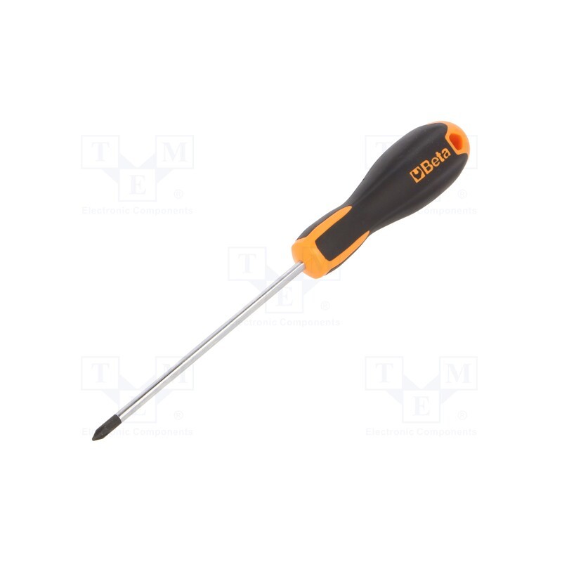 1 pcs x BETA - 12021012 - Screwdriver, Phillips, PH1, EVOX, Blade length: 120mm