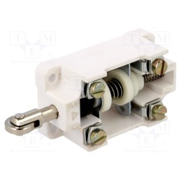 1 pcs x PROMET - LK-2RK - Limit switch, pusher with orthogonal roller, NO + NC, 16A, IP00