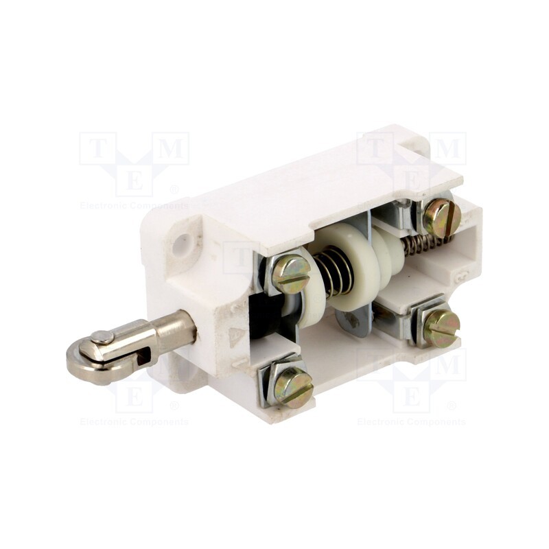 1 pcs x PROMET - LK-2RK - Limit switch, pusher with orthogonal roller, NO + NC, 16A, IP00