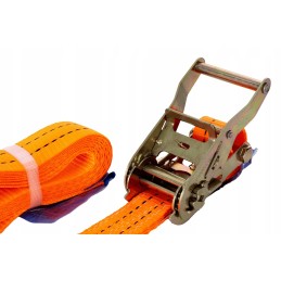 3m 35mm 2t lashing strap securing trailer load