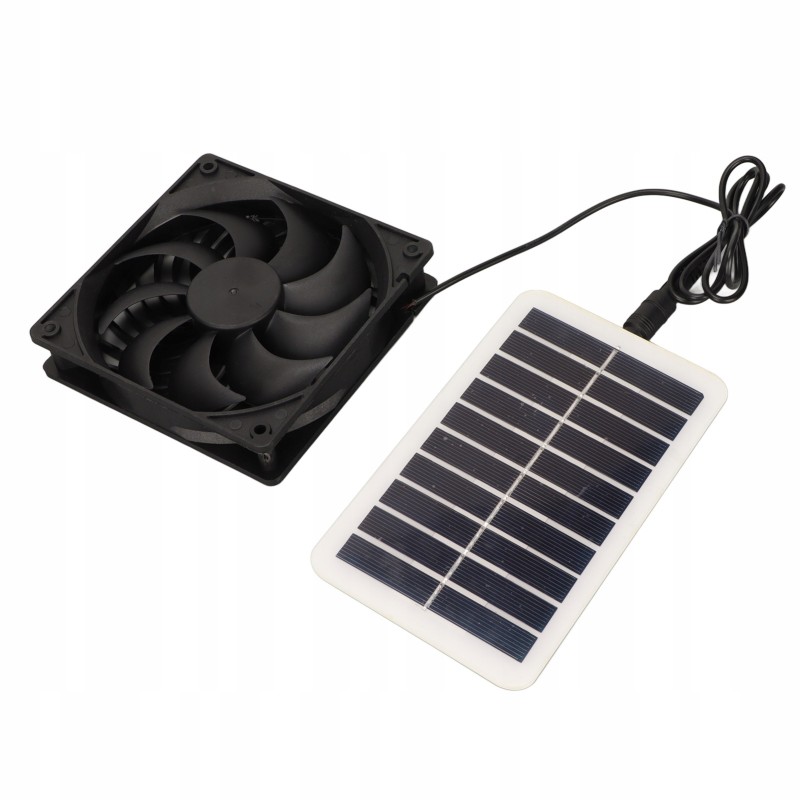 Exhaust fan with solar panel 15w