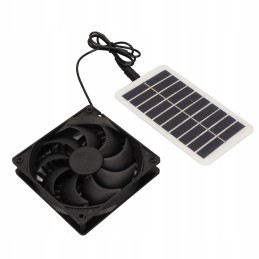 Exhaust fan with solar panel 15w