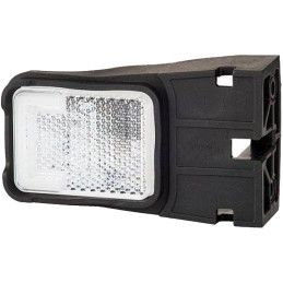 White front marker lamp with a Horpol reflector