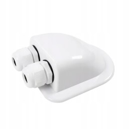 Roof penetration, cable grommet, panel gland