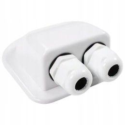 Roof penetration, cable grommet, panel gland