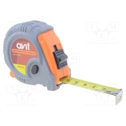 1 pcs x AVIT - AV02010 - Measuring tape, Tool length: 3m