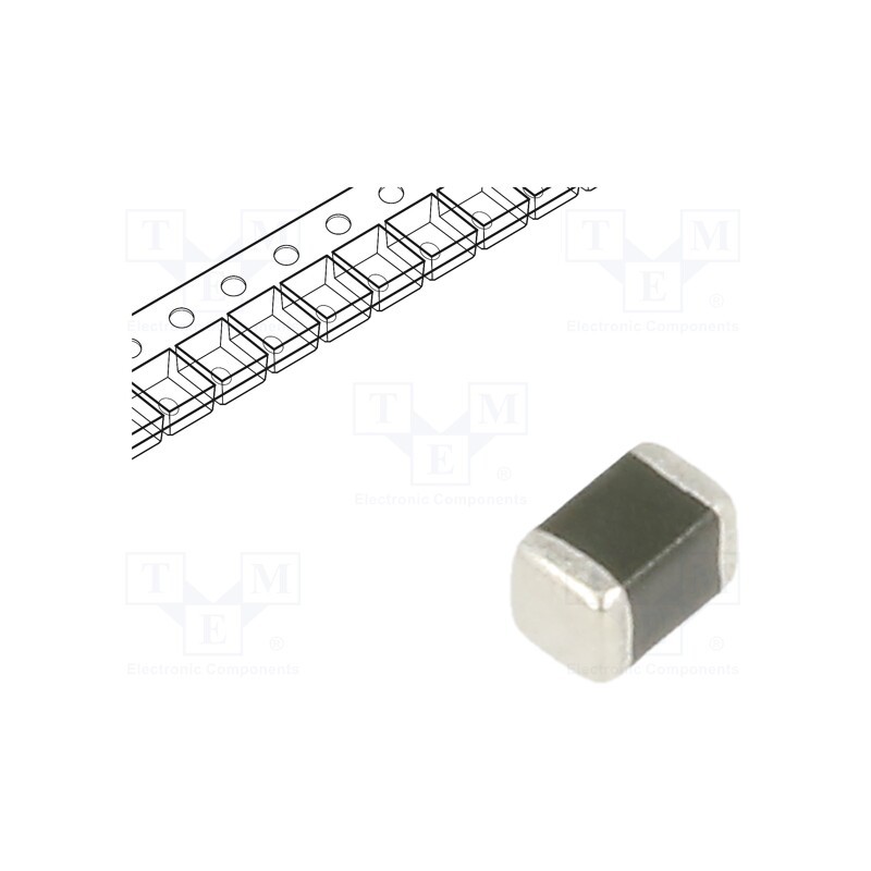 10 pcs x EPCOS - B72510E0250K062 - Varistor: multilayer, SMD, 0805, 25VAC, 31VDC, 0.3J, 80A, 67V, 5mW