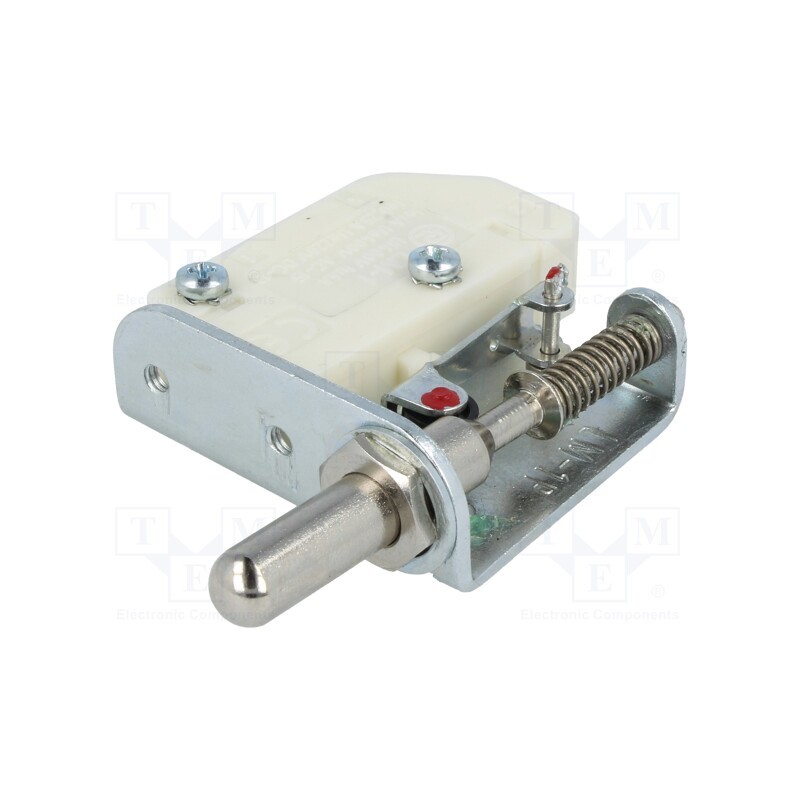 1 pcs x PROMET - LM-1P - Limit switch, plunger, SPDT, 16A, max.400VAC, max.220VDC, IP40