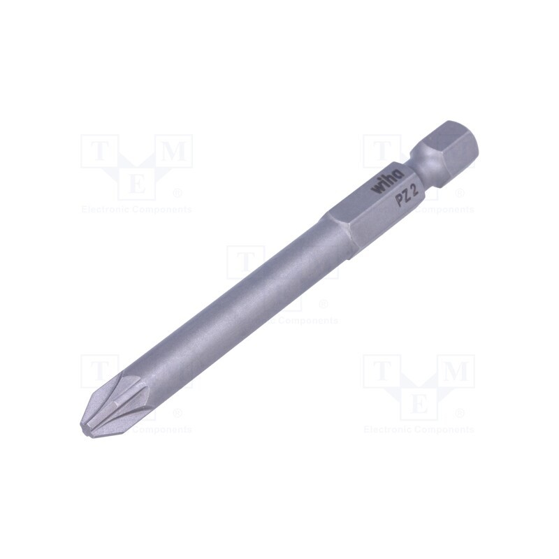 1 pcs x WIHA - 1811 - Screwdriver bit, Pozidriv®, PZ2, Overall len: 70mm, PROFESSIONAL