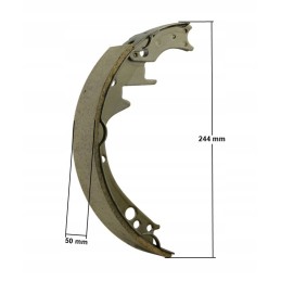 Left brake shoe Toyota Nissan 1 1 8t
