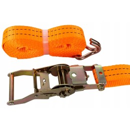 5m 35mm 2t lashing strap securing trailer load